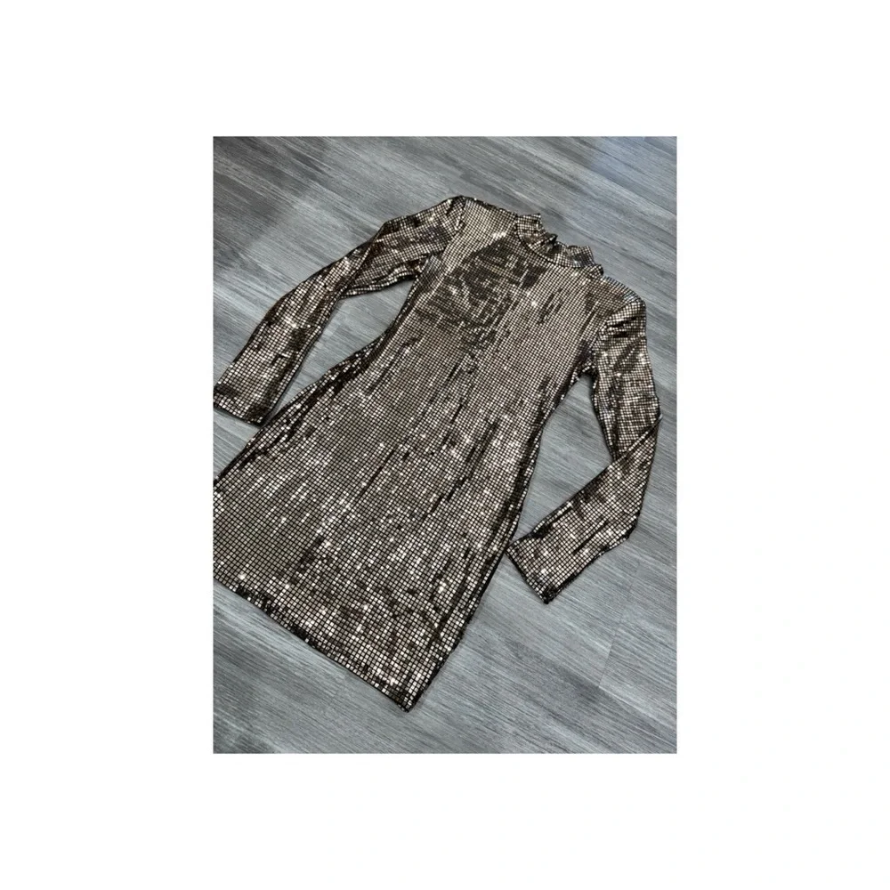 Gold Sequin Dress - Picture 2 of 3